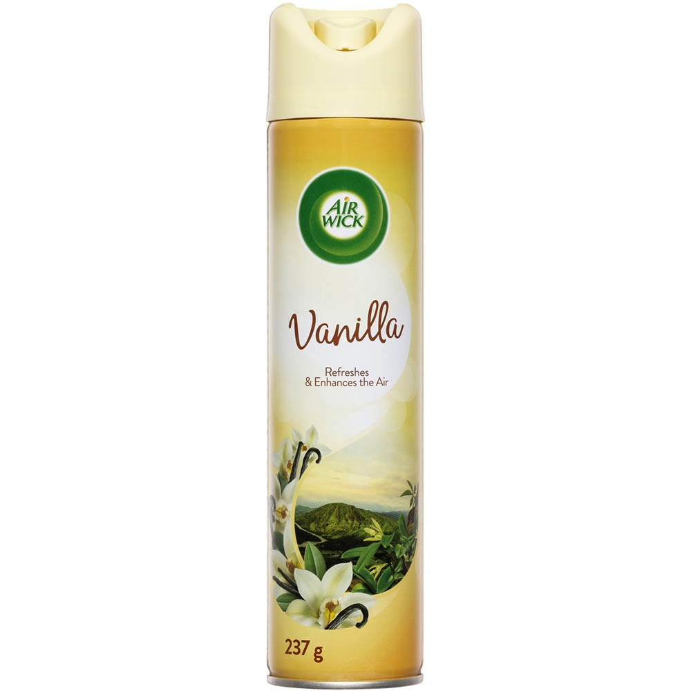 airwick aerosol air freshener vanilla 237g