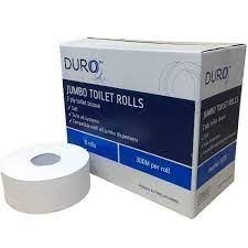 Image for CAPRICE PP300V JUMBO TOILET ROLL 2 PLY 300M BOX 8 from Office National ONE Solution Business Supplies