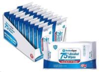 swiss care alcohol wipes pack 40