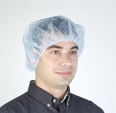 Image for FRONTIER ROUNDCAPS HAIRNET BLUE BOX 1000 from Office National Gladstone