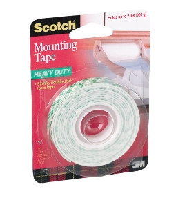Image for 3M DOUBLE SIDED MOUNTING TAPE 110  12.7MM x 1.9M from Aztec Office National