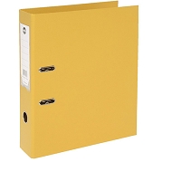 lever arch file a4 pvc yellow