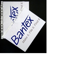 bantex sheet protector a4 hvy duty