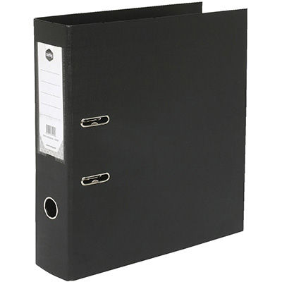 Image for LEVER ARCH FILE A4 PE BLACK from Aztec Office National
