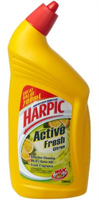 Image for HARPIC ACTIVE CLEANER CITRUS 700ML from Aztec Office National