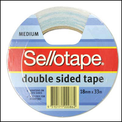 Image for DOUBLE SIDED TAPE 18mm x 33m from Aztec Office National