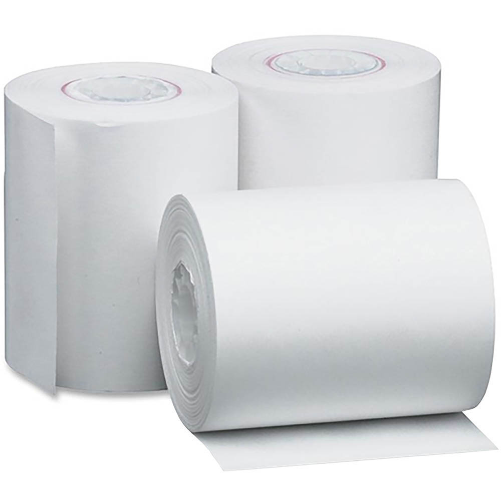 Image for THERMAL PAPER ROLL PK40 1PLY 57MM X 37MM X 11.5MM CASH REGIS from Aztec Office National Melbourne