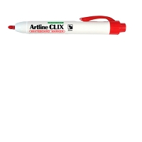 artline 573 clix bullet red marker whiteboard retractable