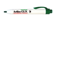 artline 573 clix bullet green marker whiteboard retractable