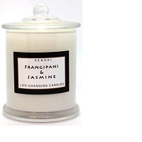 charity - candles frangipani & jasmine double wick
