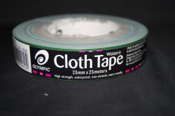 tape cloth wotan olympic 25mmx25m green