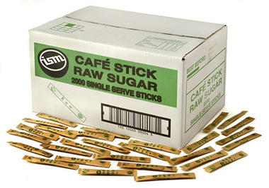 raw sugar sticks  ctn  2000