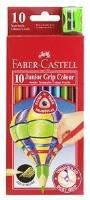 faber castell grip junior triangular pencils hb  each