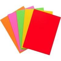 80gsm coloured paper assorted per sheet