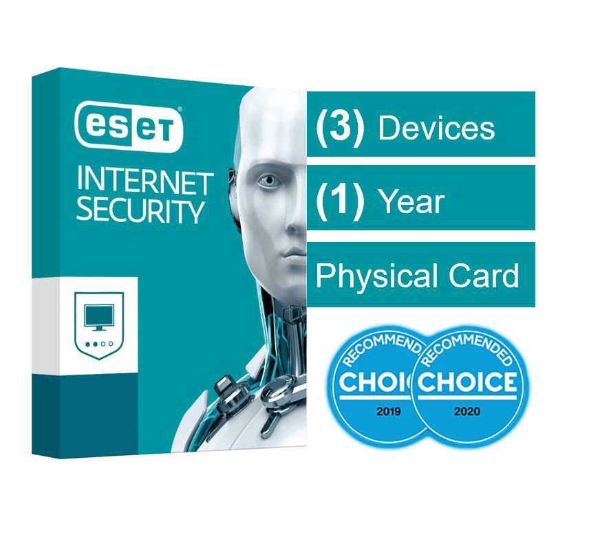 Image for ESET Internet Security (Advanced Protection w Antivirus) OEM 3 Devices 1 Year Download from Office National Barossa