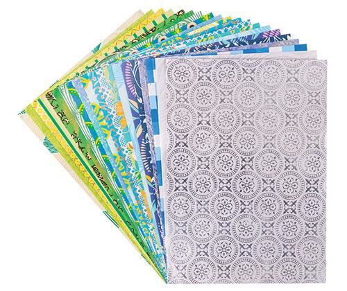 Image for HANDMADE PAPER A4 COOL ASSORTED PACK 20 SHEETS from Office National Broome