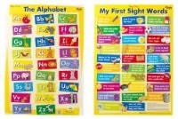 wall chart gillian miles the alphabet/my first sight words