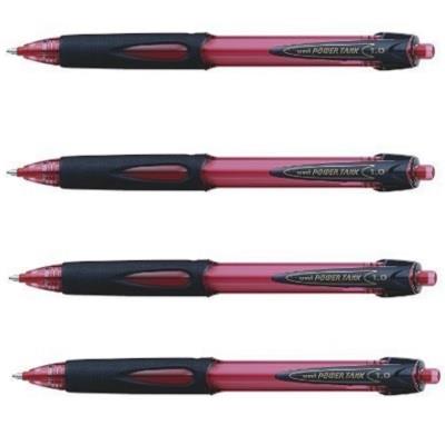 Image for UNIBALL SN-220 POWER TANK RETRACTABLE BALL POINT PEN 1.0MM MEDIUM RED from OFFICE NATIONAL CANNING VALE