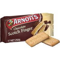 arnotts chocolate scotch finger biscuits 250g      213411