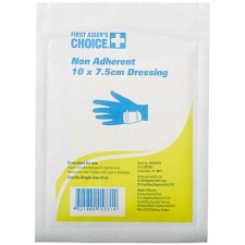 Image for FIRST AIDERS CHOICE NON-ADHERENT DRESSINGS 75 X 100MM *** EACH *** from OFFICE NATIONAL CANNING VALE