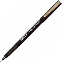 texta 188 fineliner pen 0.4mm black box 10