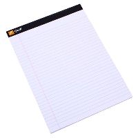 quill executive pad 60gsm 40 leaf a4 white