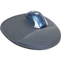 dac supergel mouse pad contoured wrist rest grey