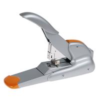rapid duax stapler heavy duty 170 sheet silver/orange