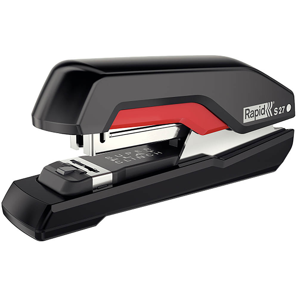 Image for RAPID S27 SUPREME HALF STRIP STAPLER BLACK/RED from Bolton's Office National
