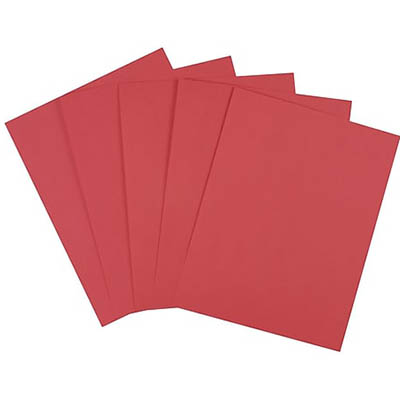 Image for JASART COVER PAPER 125GSM A4 RED PACK 500 from Connelly's Office National