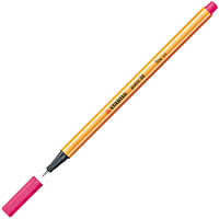 stabilo 88 point fineliner pen 0.4mm pink
