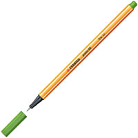 stabilo 88 point fineliner pen 0.4mm leaf green