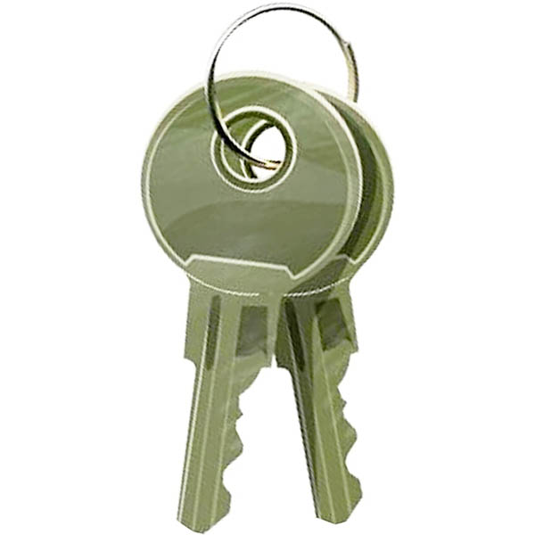 Image for ESSELTE SPARE CASHBOX KEYS ROUND HEAD from Office National Sydney Stationery