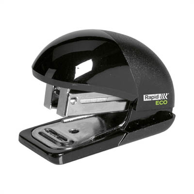 Image for RAPID ECO MINI STAPLER RECYCLED 10 SHEET BLACK from Office National Limestone Coast