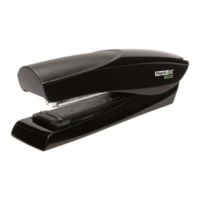 Image for RAPID ECO STAPLER HALF STRIP RECYCLED 20 SHEET BLACK from Bolton's Office National