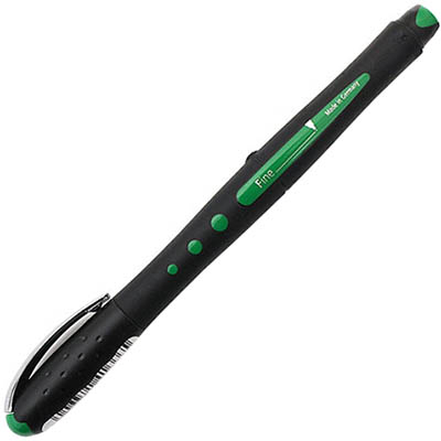 Image for STABILO BL@CK ROLLERBALL PEN 0.4MM GREEN BOX 10 from OFFICE NATIONAL CANNING VALE
