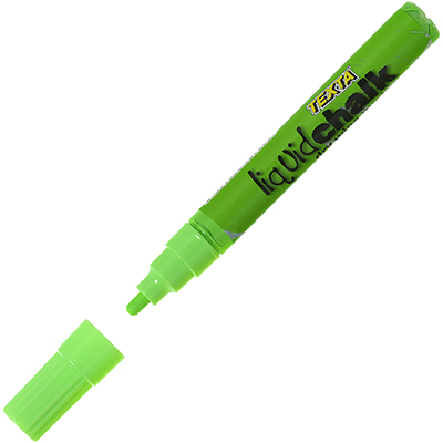 Image for TEXTA LIQUID CHALK MARKER DRY WIPE BULLET 4.5MM GREEN from PaperChase Office National