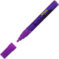 texta liquid chalk marker dry wipe bullet 4.5mm purple