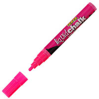 texta liquid chalk marker wet wipe bullet 4.5mm pink