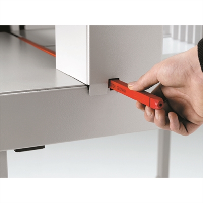 Image for IDEAL 4300 REPLACEMENT GUILLOTINE CUTTING STICK RED from PaperChase Office National