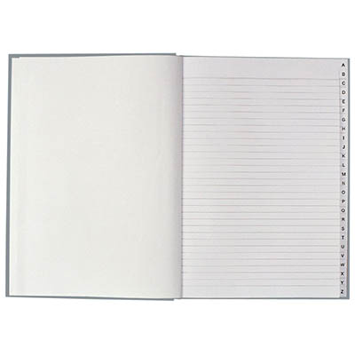 Image for COLLINS NOTEBOOK WHERE IS IT SHORT A-Z INDEX 120 PAGE A4 GREEN from PaperChase Office National