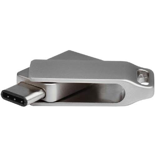 Image for SHINTARO OTG POCKET DISK DRIVE USB-C 3.0 32GB GREY from Office National