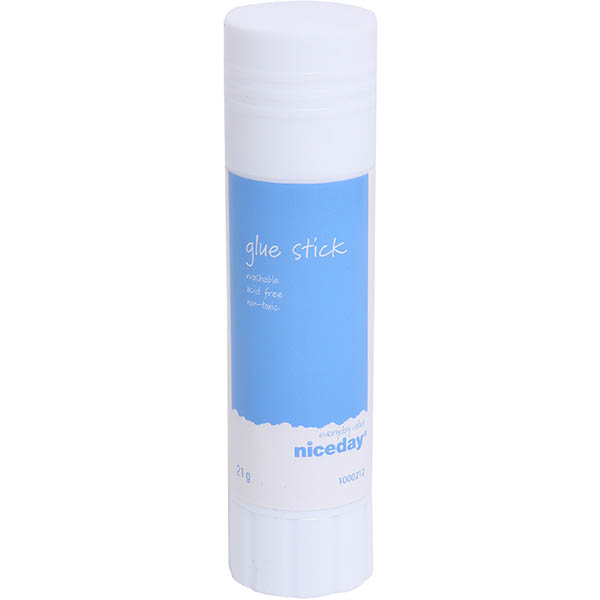 Image for NICEDAY GLUE STICK 21G CLEAR from Office National Barossa