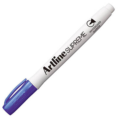 Image for ARTLINE SUPREME ANTIMICROBIAL WHITEBOARD MARKER BULLET 1.5MM PURPLE from Office National Barossa
