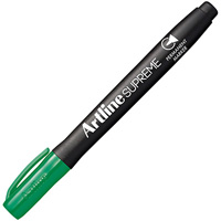 artline supreme antimicrobial permanent marker bullet 1.0mm green