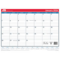 sasco 10720 deluxe 512 x 376mm desk and wall planner