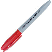 mon ami fineliner pen 0.4mm red box 12
