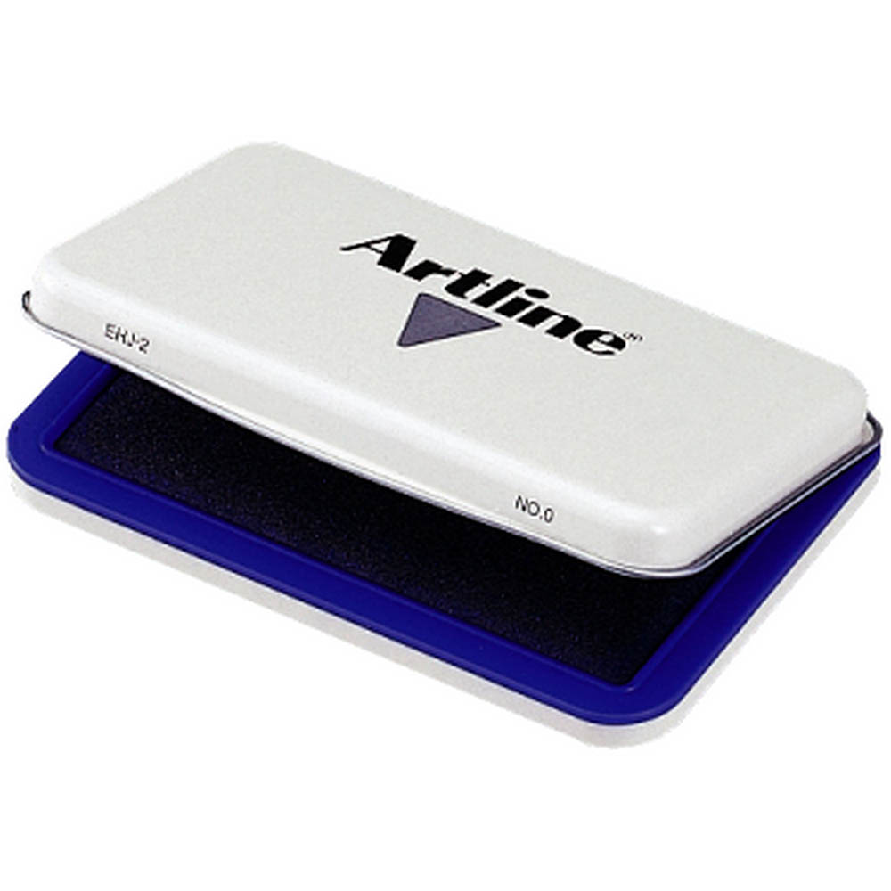 Image for ARTLINE EHJ-2 STAMP PAD 56 X 90MM BLUE from Pirie Office National