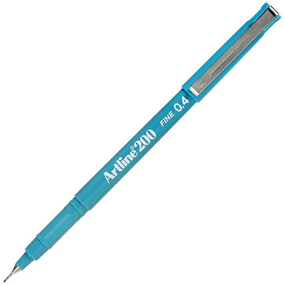 Image for ARTLINE 200 FINELINER PEN 0.4MM TURQUOISE from PaperChase Office National