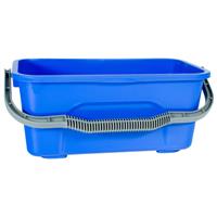 cleanlink window cleaning bucket plastic 12 litre blue